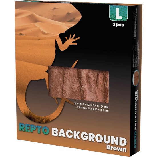 --REPTO Arrière-plan Marron 91x46x46 --REPTO Arrière-plan Marron 91x46x46