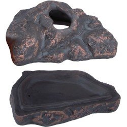 REPTO Deco Shelter Brun Petit REPTO Deco Shelter Brun Petit