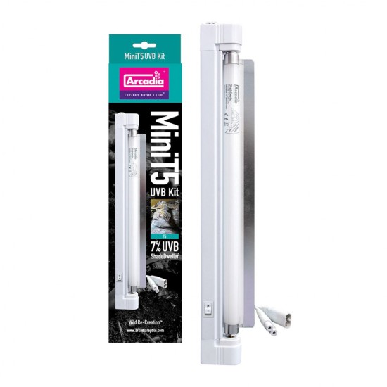 Arcadia-R2100290-Arcadia ShadeDweller 8W Minikit T5 7% UVB Arcadia-R2100290-Arcadia ShadeDweller 8W Minikit T5 7% UVB