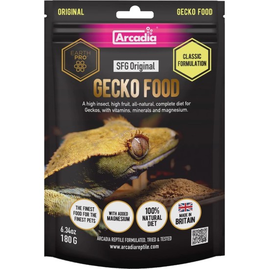 --Arcadia Earth Pro Sticky Food Gold Original 180gr --Arcadia Earth Pro Sticky Food Gold Original 180gr