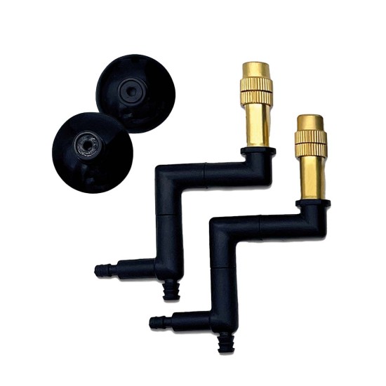 -Monsoon NANO multi-directionele sproeikop-Exo Terra Monsoon NANO multi-directionele sproeikop Zwart