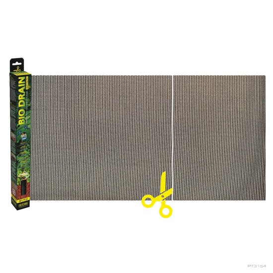 Exo Terra-PT3154-Exo Terra Bio Drain Mesh Bruin 90 × 45 cm