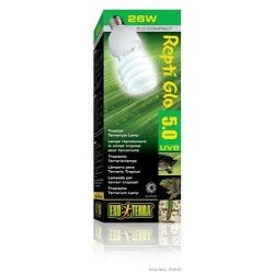Exo Terra Reptile UVB 100, Repti Glo 5.0 Compact 26W Exo Terra Reptile UVB 100, Repti Glo 5.0 Compact 26W