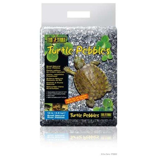 Exo Terra Turtle Pebbles Natuurlijke Kleine Rivierkeitjes
