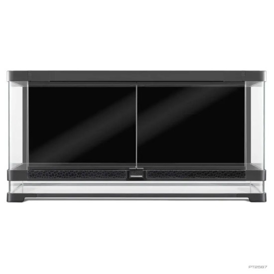 Exo Terra-PT2587-Exo Terra Vista Panoramisch Terrarium Zwart 90x45x45cm