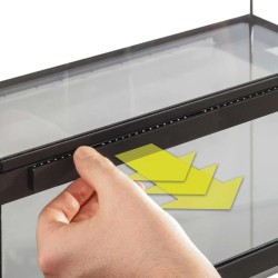 Exo Terra Pro Terrarium Groß Niedrig 90x45x30cm