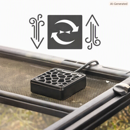 Exo Terra-PT3713-Exo Terra Silent Terrarium Mini Fan