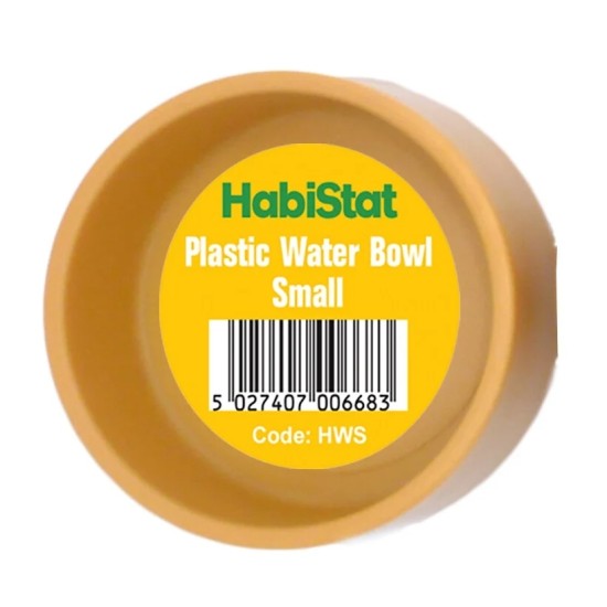Habistat-R3100035-Habistat Ronde Plastic Water Bowl Small