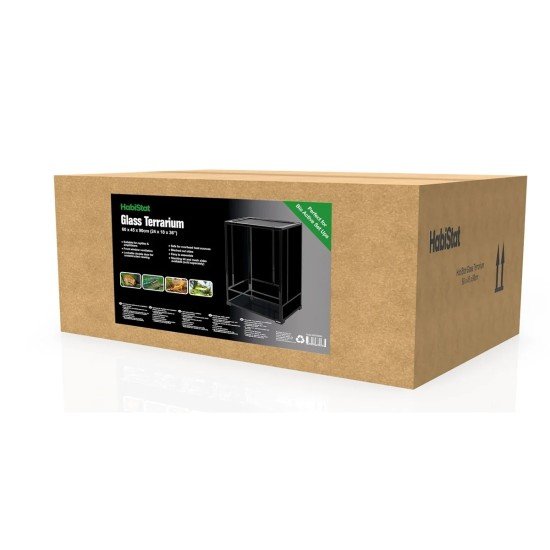 Habistat-R1100085-Habistat Glazen Terrariums 60 x 45 x 90cm Flat-Packed
