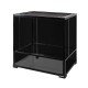Habistat-R1100080-HabiStat Glas-Terrarium 60 x 45 x 60cm Flach verpackt