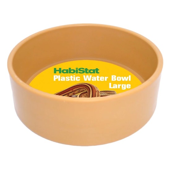 Habistat-R3100040-Habistat Ronde Plastic Water Bowl Large