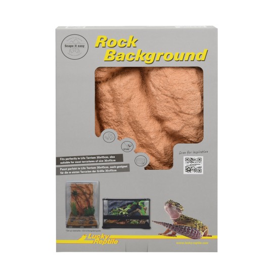 -Rock Background Outback Red 24 x 43cm-Lucky Reptile Rock Background Outback Red 24 x 43cm