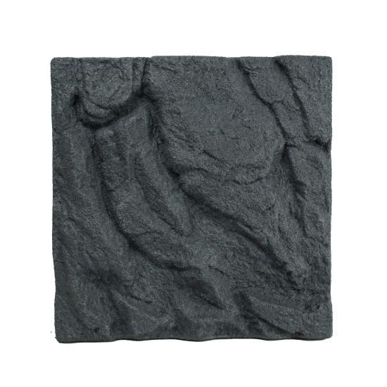 Lucky Reptile-46106-Lucky Reptile Rock Background Basalt Grey 43,3 x 43cm