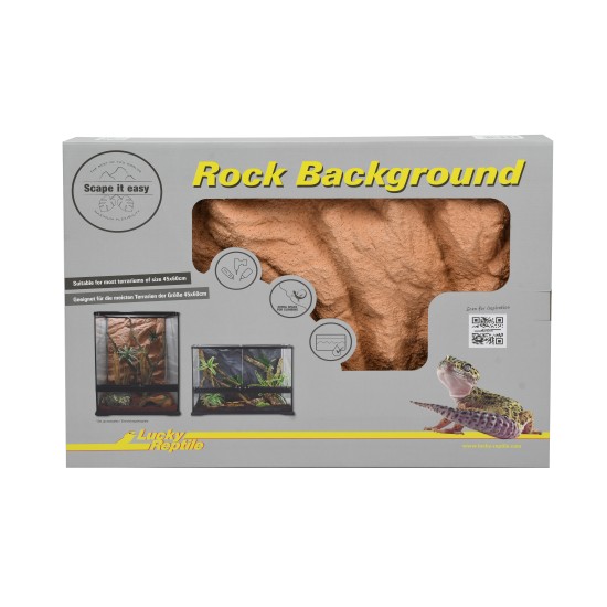 Lucky Reptile-46107-Lucky Reptile Rock Background Outback Red 58 x 43cm