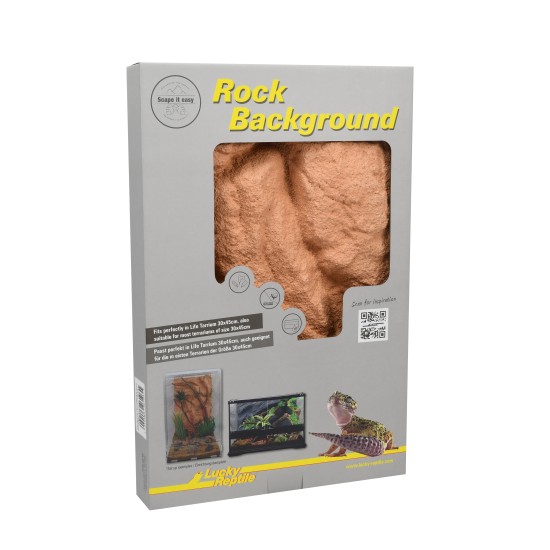 -Rock Background Outback Red 24 x 43cm-Lucky Reptile Rock Background Outback Red 24 x 43cm
