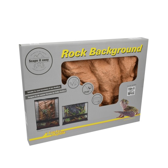 Lucky Reptile-46107-Lucky Reptile Rock Background Outback Red 58 x 43cm