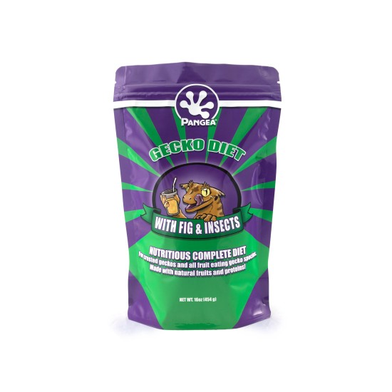 Pangea Reptile-Fig16ws-Pangea Fig & Insects Gecko Diet 454gr