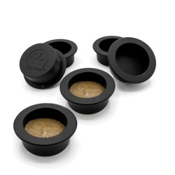 Pangea Tasse en Silicone Noir Large 2 Packs Pangea Tasse en Silicone Noir Large 2 Packs