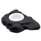 Pangea Eco ledge Magnetic Silicone Gecko Feeding Ledge Black