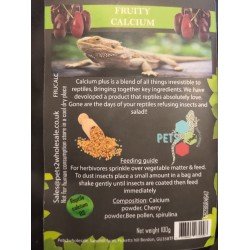 Fruity Calcium Cherry & Bee Pollen Without D3 100gr