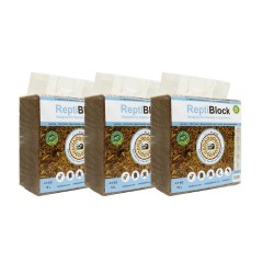 ReptiBlock Hatchling Bedding 4.5kg 3 Pack