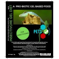 Insectivore Gel Diet 75gr