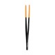 Reptiglobe-RG 25cm Straight PVC-Reptiglobe 25cm Pincet Recht met PVC Tips
