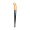 Reptiglobe 25cm Pincet Gebogen met PVC Tips