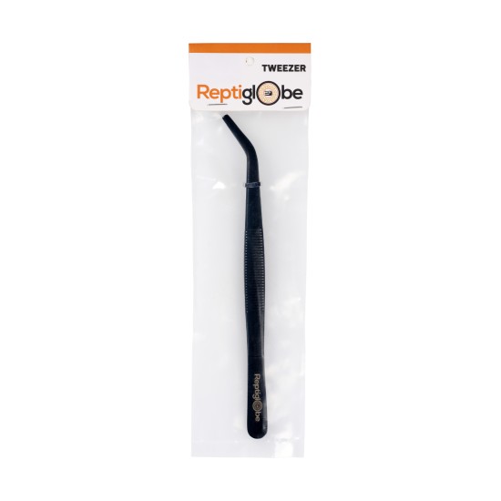 Reptiglobe-RG 16cm Gebogen-Reptiglobe 16cm Curved Tweezers