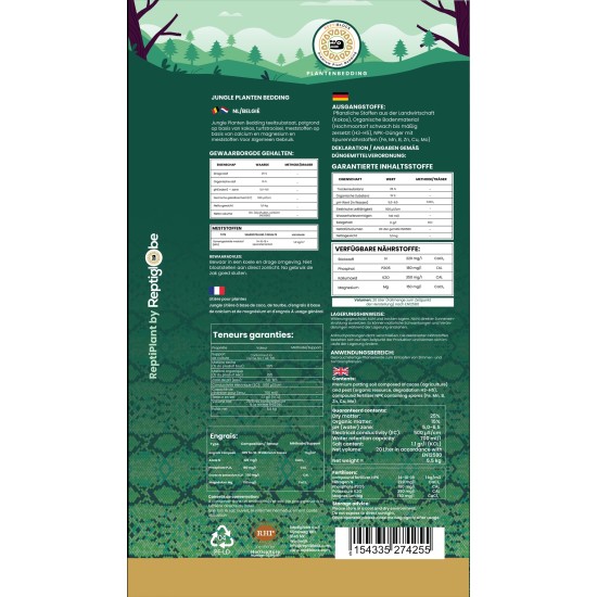 ReptiBlock-reptipl 20-Reptiblock Reptiplant Premium Bioactive Soil 20L