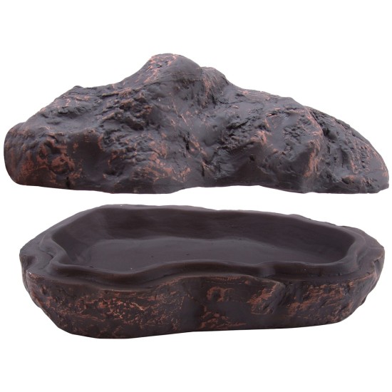 REPTO-R5100305-Repto Deco Shelter Brown Medium