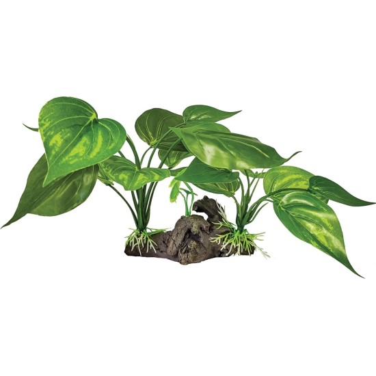 --REPTO Plant on Deco Light Green --REPTO Plant on Deco Light Green