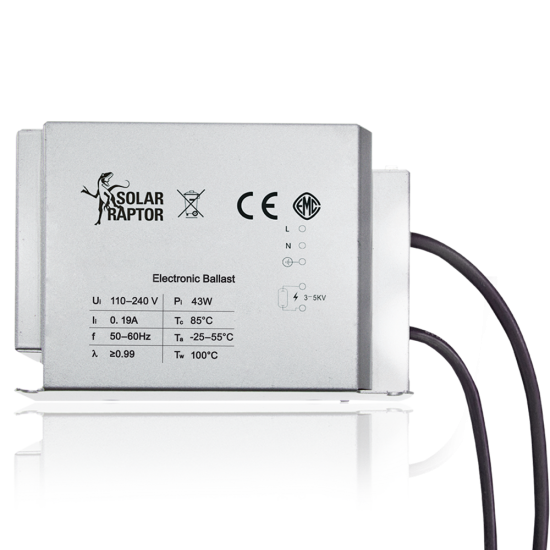 Solar Raptor-ECO10180-Solar Raptor EVG 50W voorschakelapparaat voor UVB HID lampen