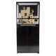 Terra Della-205/486252-Terra Della Terrariumkast Zwart 90x45x76cm