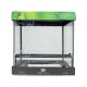 Terra Della-202/487181-Terra Della Terrarium Glas Zwart 30x30x32cm Terra Della-202/487181-Terra Della Terrarium Glas Zwart 30x30x32cm