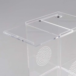 Terra Della Terrarium Acryl Transparant 10x10x20cm