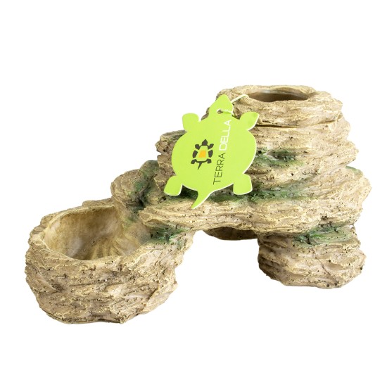 Terra Della-236/463802-Terra Della Grot met Meelwormenschaal en Drinkbak Terra Della-236/463802-Terra Della Grot met Meelwormenschaal en Drinkbak