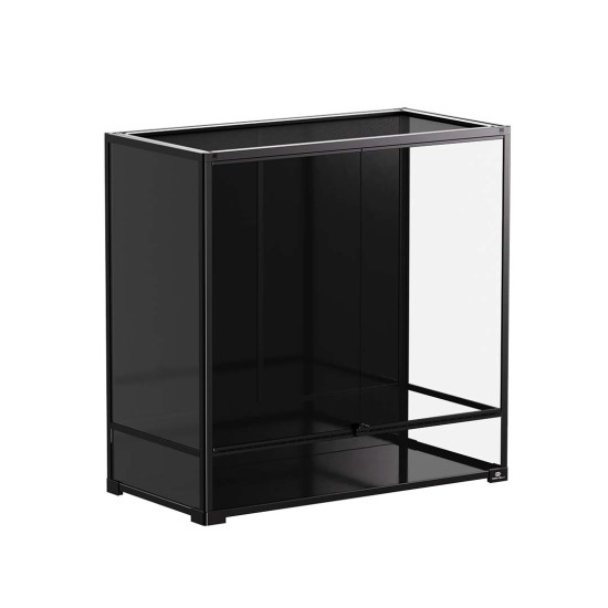 Terra Della-202/486184-Terra Della Terrarium à chute Noir 90x45x90cm Terra Della-202/486184-Terra Della Terrarium à chute Noir 90x45x90cm