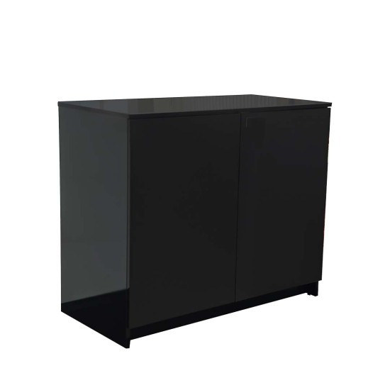 Terra Della-205/486252-Terra Della Terrariumkast Zwart 90x45x76cm