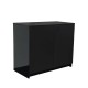 Terra Della-205/486252-Terra Della Terrariumkast Zwart 90x45x76cm