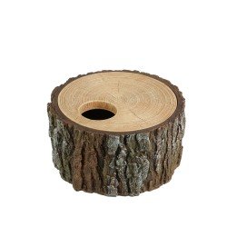 Abri pour reptiles Terra Della Arbre brun petit Abri pour reptiles Terra Della Arbre brun petit