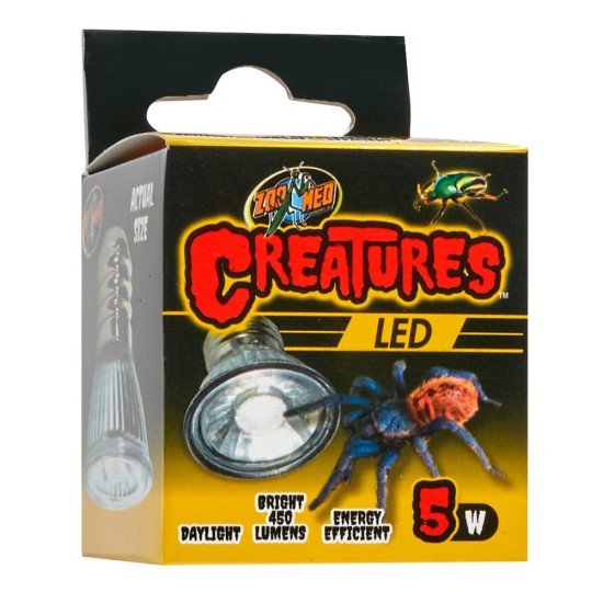 Zoo Med-CT-5N-Zoo Med Creatures LED Daylight 5W Zoo Med-CT-5N-Zoo Med Creatures LED Daylight 5W