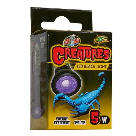 Zoo Med, CT-BL, Zoo Med Creatures Black Light 5W