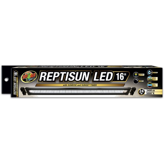 Zoo Med-LF-91-Zoo Med Reptisun LED met Zonsopgang en Zonsondergang Timer 50cm