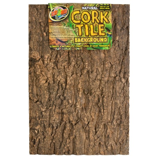 Zoo Med-NCB-3E-Carreau de fond en liège naturel Zoo Med 45 x 45