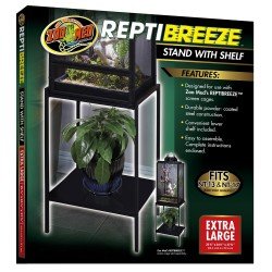 Support Zoo Med ReptiBreeze avec étagère pour NT-10,11,15 Support Zoo Med ReptiBreeze avec étagère pour NT-10,11,15