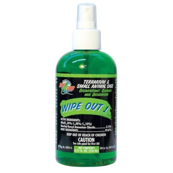 Zoo Med-WO-18E 258-Zoo Med  Wipe Out 1 258 ml. Terrarium Cleaner