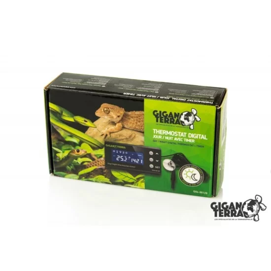 GiganTerra Digital Day / Night Thermostat with Timer G0400120