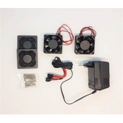 Lucky Reptile Terra Ventilator Set AC Adaptateur + 2 ventilateurs Lucky Reptile Terra Ventilator Set AC Adaptateur + 2 ventilateurs