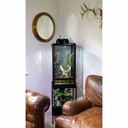 Support Zoo Med ReptiBreeze avec étagère pour NT-10,11,15 Support Zoo Med ReptiBreeze avec étagère pour NT-10,11,15